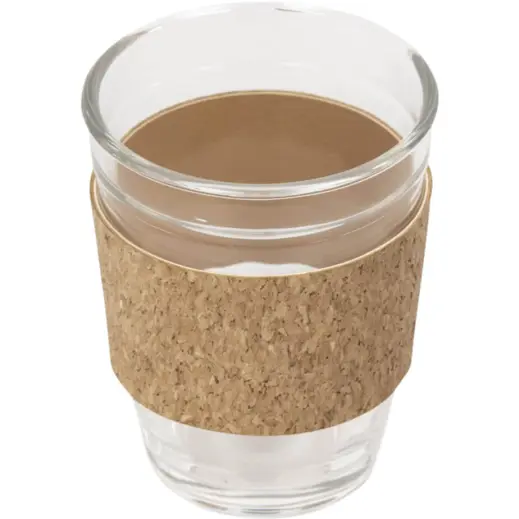 Kooshty Kork Glass Kup Open